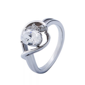 Женщины 18K Серебряное кольцо