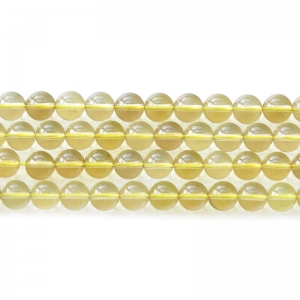 Желтый цвет Natural Citrine Loose Gemstone Beads