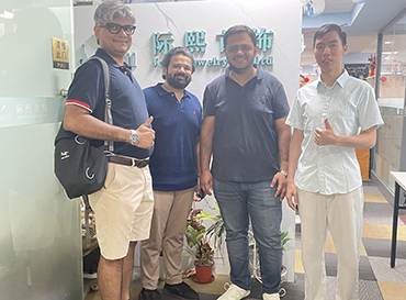 Welcoming Our Indian Client: Exploring Manufacturing Excellence and Collections